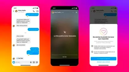 La aplicación de Meta empezará a difuminar todas las imágenes que incluyan desnudos. (Meta)
