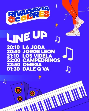 line up