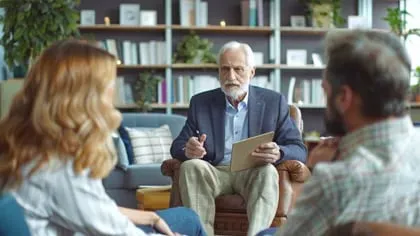 La interacción entre el psicólogo y paciente es clave. Por eso se considera que estos profesionales podrían no llegar a ser reemplazados. (Imagen Ilustrativa Infobae)