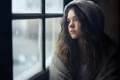 Cuando hay alerta roja, es mejor no exponerse al frío y no estar al aire libre (Freepik)