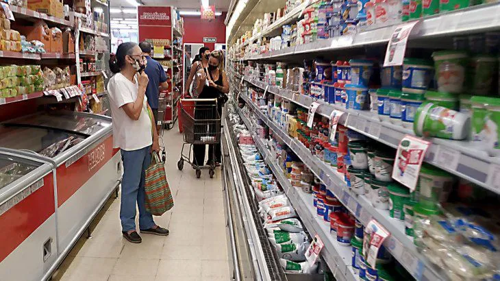 Supermercado inflación canasta básica