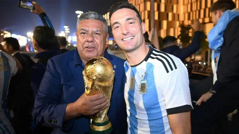 Scaloni y Tapia