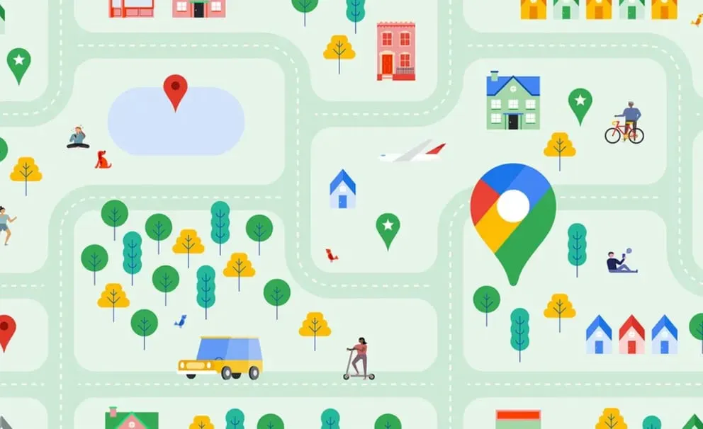 La aplicación de Google llevará los cambios a todos los lugares donde se integren los mapas. (Google)