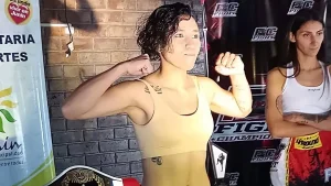 Kickboxing: Natacha Heredia busca el título argentino en el BFC de Villa Carlos Paz