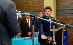 Orrego pidió “responsabilidad” en el gasto y respaldó la postura provincial frente a la caída de fondos