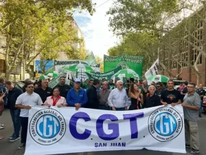 La CGT sanjuanina evita marchas locales y concentra su protesta en Buenos Aires