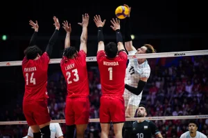 Argentina finalizó su participación en la VNL con derrota ante Japón