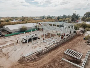 El nuevo complejo de Consultorios Externos del Rawson ya supera el 22% de ejecución