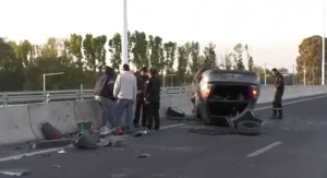 Impactante vuelco en Ruta 40 no terminó en tragedia de milagro