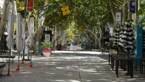 El paro de colectivos desplomó las ventas del comercio sanjuanino hasta un 50%