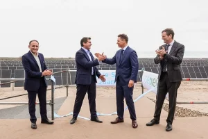 Orrego inauguró el parque solar de mayor potencia actualmente operativo en San Juan